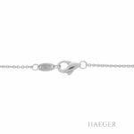 Wempe Diamant Collier Tropfenform Anhänger Weißgold / 750 k. 0,80ct. - Bild 4 Vorschau