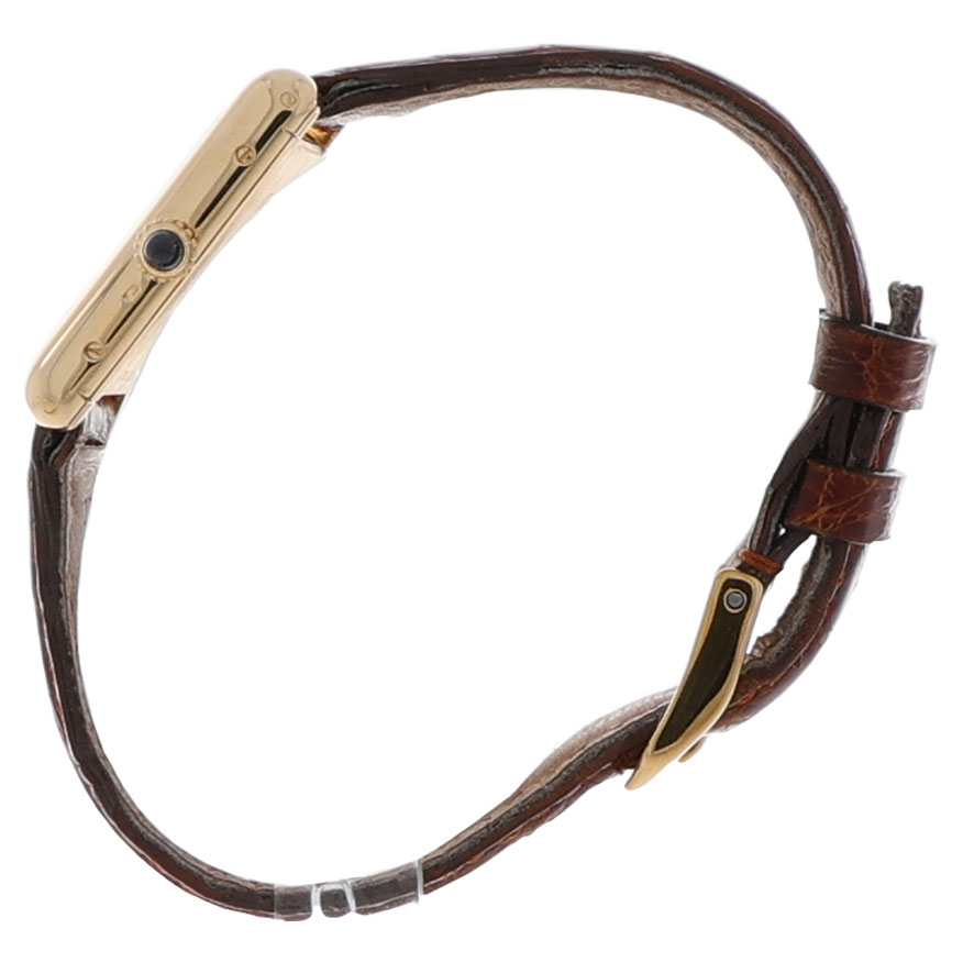 Cartier Tank Louis Cartier Ref. 78086 Gold 18K Emaille Zifferblatt ca. 1980 Handaufzug - Bild 6