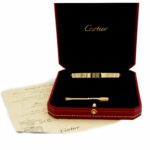 Cartier Love Armreif Gelbgold 750/18K m. Box u. Papieren - Bild 4 Vorschau