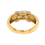 Cartier „C de Cartier“ Ring Gr.48,5 ca. 0,18ct Diamanten Gelbgold 750/ 18K - Bild 4 Vorschau