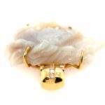 Opal „Pferde“ Anhänger ca. 0,20 ct Brillanten Gelbgold 750/ 18K - Bild 5 Vorschau