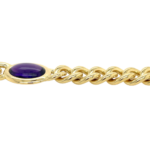 Pomellato „Catene“ Armband 19cm Amethyst Gelbgold 750/ 18K - Bild 3 Vorschau