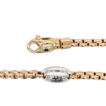FOPE „Eka Tiny“ Collier 50cm ca.0,19ct Diamanten Roségold 750/ 18K - Bild 5 Vorschau