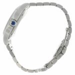 Cartier Santos Certified Ref. W4SA0006 Stahl Diamond Factory Setting Full Set 2022+Krokoband - Bild 6 Vorschau