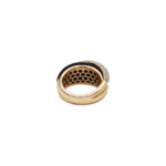 Onyx Ring Roségold 750 / 18K mit ca. 3ct Diamanten - Bild 4 Vorschau