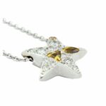 Pomellato Sternanhänger Collier Weißgold 750 / 18K mit Diamanten - Bild 2 Vorschau