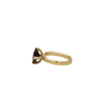 Solitärring Gr.60 Gelbgold 750 / 18K mit einem Granat - Bild 2 Vorschau