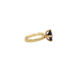 Solitärring Gr.60 Gelbgold 750 / 18K mit einem Granat - Bild 3 Vorschau