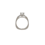 Solitärring Gr. 53,5 ca. 1,06 ct Diamanten Weißgold 750/ 18K - Bild 5 Vorschau