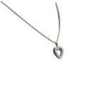 Herz Anhänger Weißgold 750 / 18K mit 0,9ct Brillanten - Bild 3 Vorschau