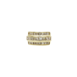 Ring Gr.57 Gelbgold 585 / 14K mit 3,5ct Princess Cut Diamanten Vorschau