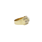 Ring Gr.57 Gelbgold 585 / 14K mit 3,5ct Princess Cut Diamanten - Bild 3 Vorschau