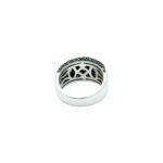 Black & White Diamant Ring Weißgold 750/18K. Gr. 52 - Bild 3 Vorschau