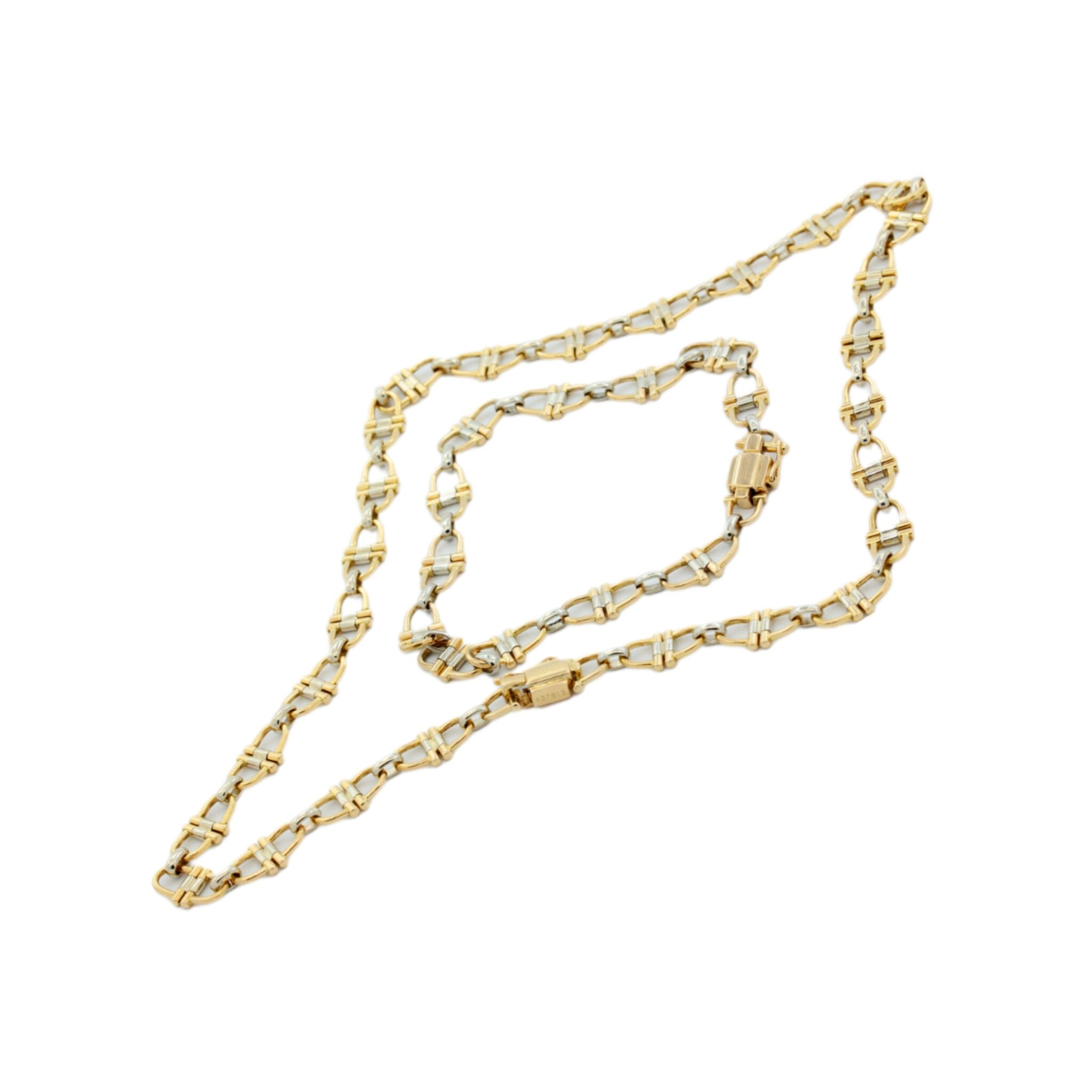 Cartier Kette Gelbgold, Weißgold 750 / 18K - Bild 7