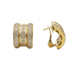 Chopard La Strada Ohrringe Gelbgold 750/18k. ca. 2,70ct. m. Box - Bild 4 Vorschau