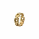 Cartier Panthére „Maillon de Cartier“ Ring Gelbgold 750 / 18K mit Zertifikat - Bild 4 Vorschau