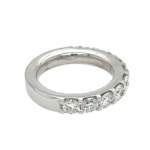 Wempe Halbmemoire Ring Gr. 55 ca. 2,0ct Diamanten Weißgold 750/ 18K - Bild 4 Vorschau