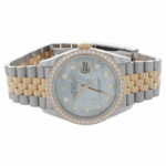 Rolex Datejust 36 Ref. 126283RBR Mother of Pearl Brillanten Full Set 2018 LC100 - Bild 4 Vorschau