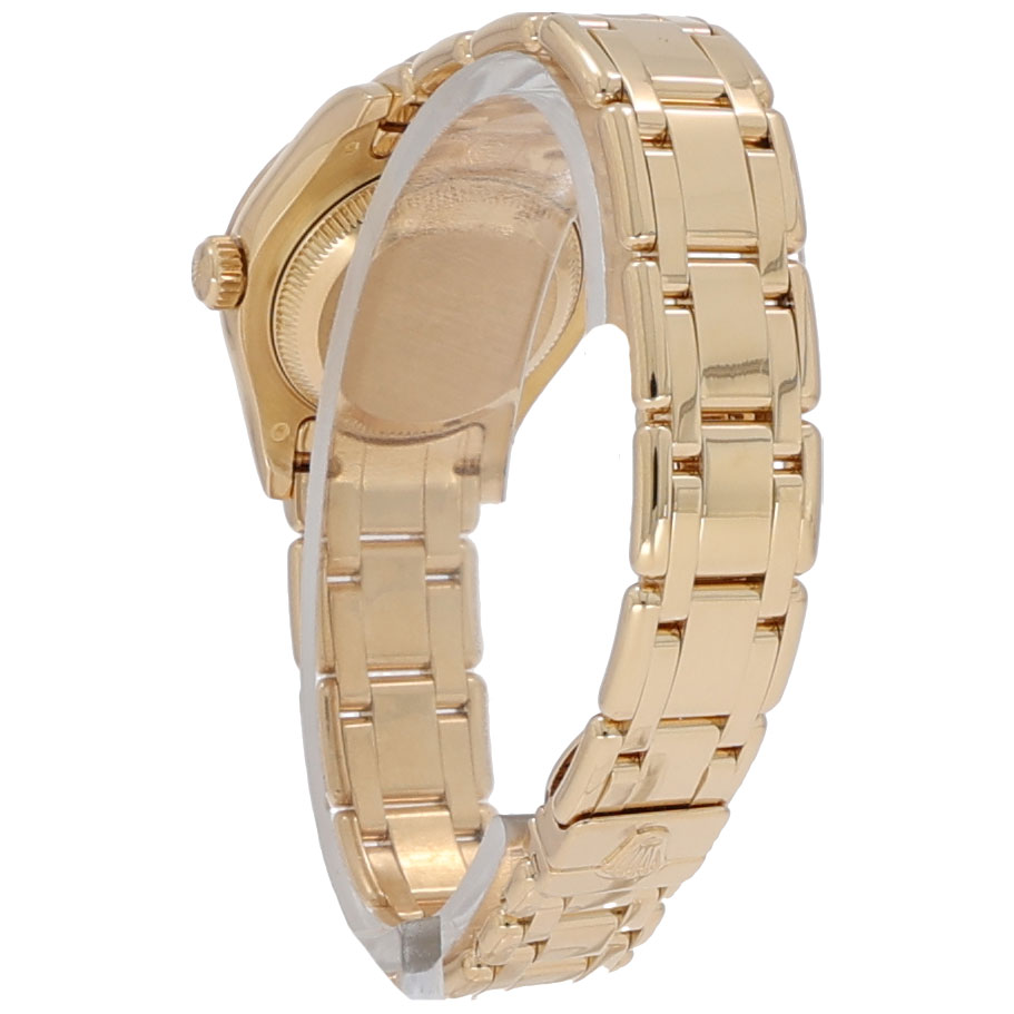 Rolex Pearlmaster Lady-Datejust Pearlmaster 29mm Ref. 80318 Gold 18K Full Set LC100 2016 - Bild 7
