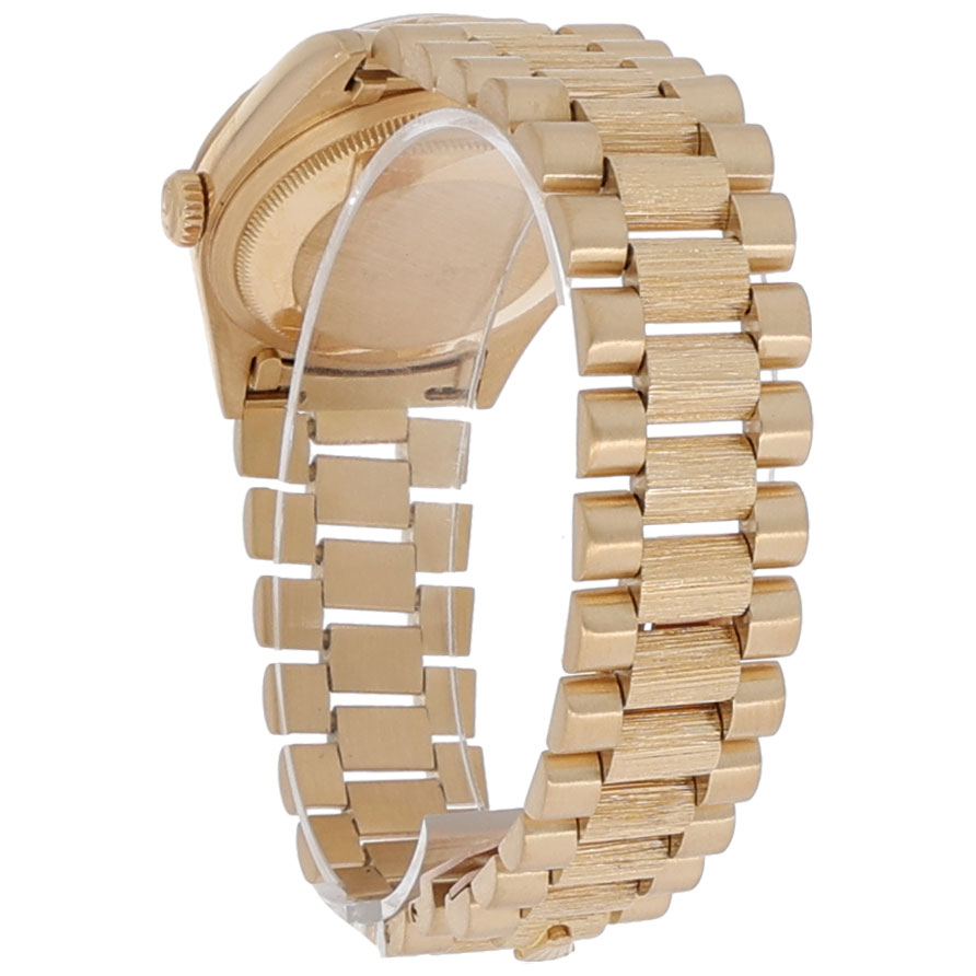 Rolex Day-Date 36 Ref.18248 Gold 18K Borke Design mit Papieren 1990 LC100 - Bild 7
