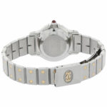 Cartier Santos Octagon Ref. 0907 Stahl/Gold 18K automatic 1990’s Vintage Watch - Bild 4 Vorschau