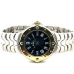 Ebel Sportwave Lady 28 mm, Edelstahl/ Gelbgold 750/18K, Ref. Nr. E 608 7621 - Bild 3 Vorschau