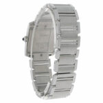 Cartier Tank Française Ref. 2465 Medium Size Stahl ca. 2010 Top Zustand - Bild 8 Vorschau