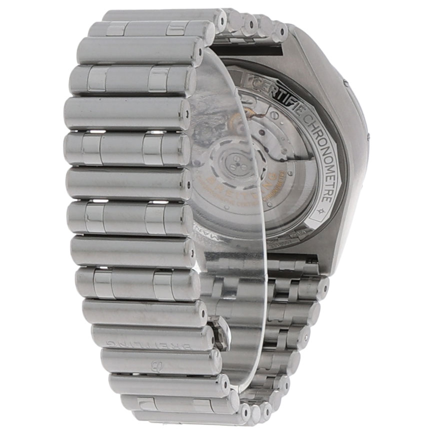 Breitling Chronomat 42 B01 42 Ref. AB0134 grünes Zifferblatt mit Box ca. 2022 - Bild 8