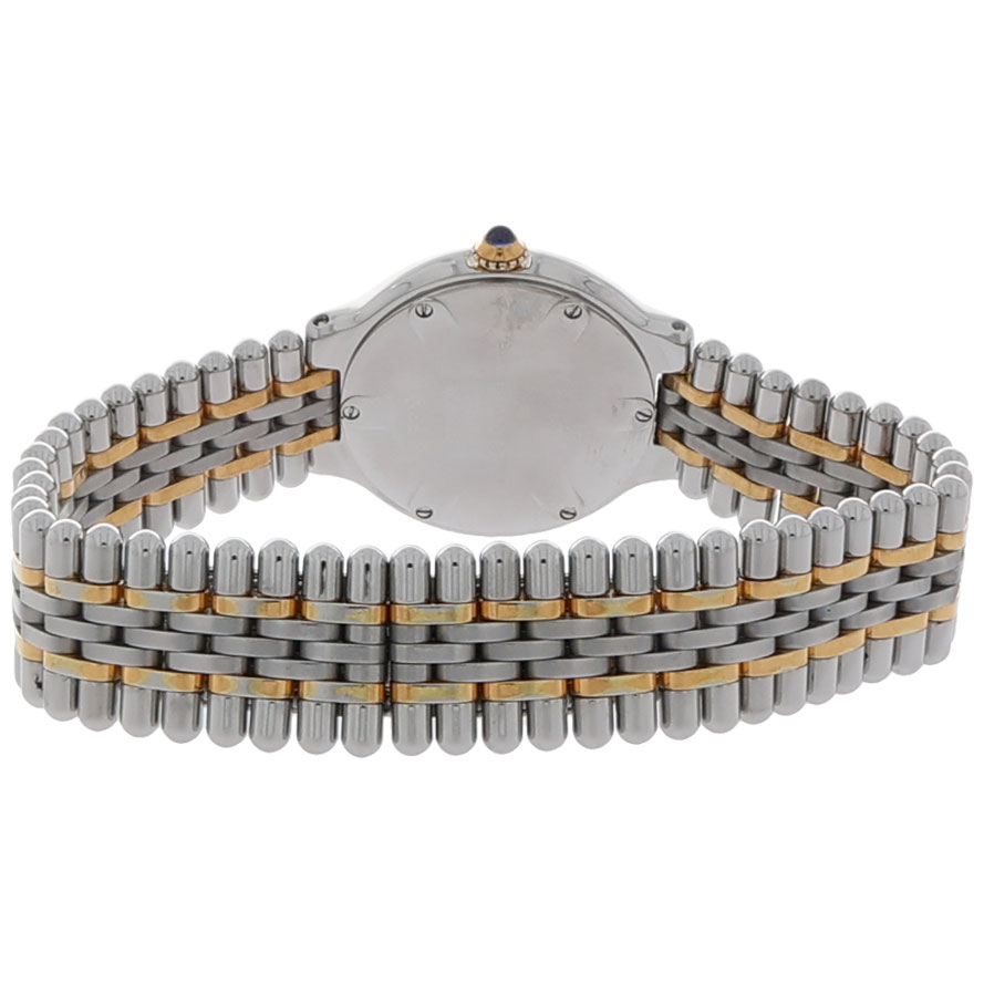 Cartier 21 Must de Cartier Ref. 125000P 28mm Stahl/Gold Quarz ca. 2000 - Bild 5