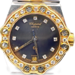 Chopard St. Moritz ca. 1995 Stahl/Gold 18K Factory Diamond Setting Vorschau