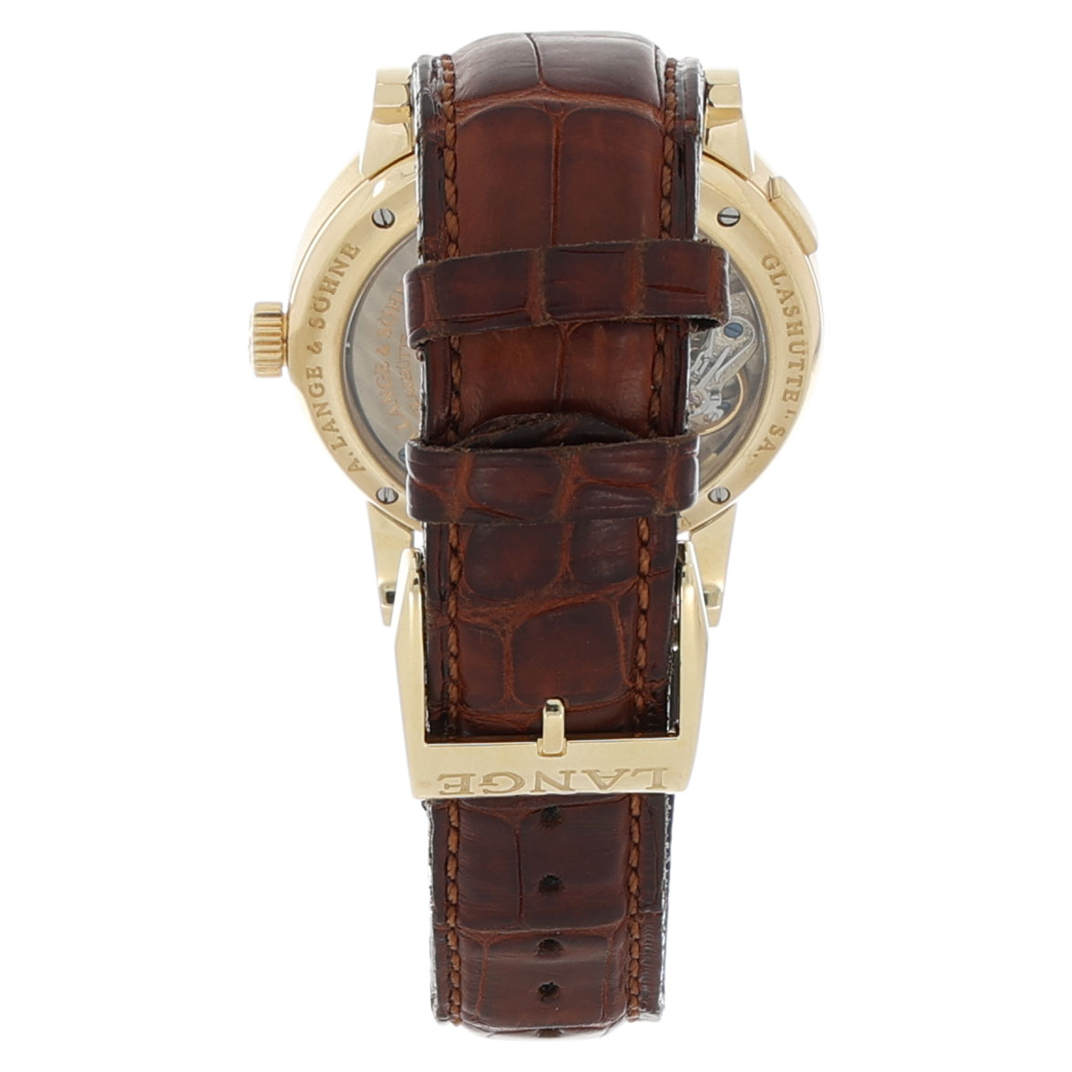A. Lange & Söhne Lange 1 Ref. 101.021 Gelbgold Full Set Germany 1997 Top Zustand - Bild 9