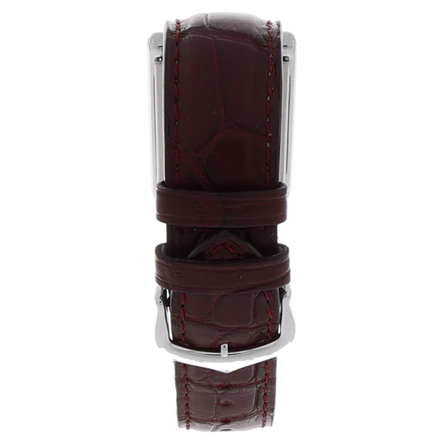 Cartier Tank Basculante Reversible Ref. 2405 Steel 24×35 Saphire ca. 2000 Top - Bild 10