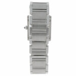 Cartier Tank Française Ref. 2465 Medium Size Stahl ca. 2010 Top Zustand - Bild 10 Vorschau