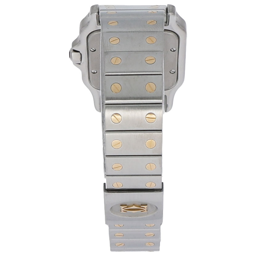 Cartier Santos Galbée Ref 119901 Steel/Gold Moonphase Quarz ca. 1990 - Bild 4