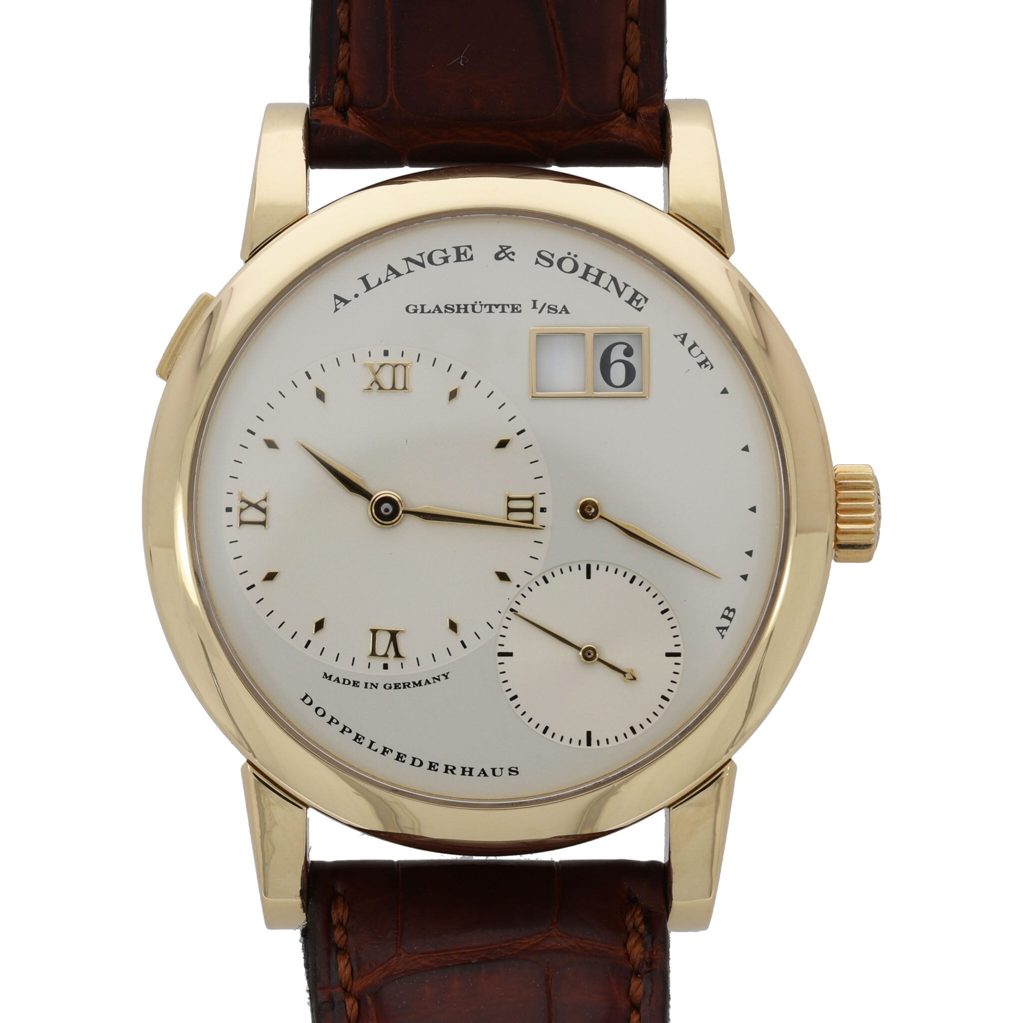 A. Lange & Söhne Lange 1 Ref. 101.021 Gelbgold Full Set Germany 1997 Top Zustand - Bild 2