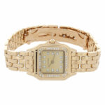 Cartier Panthère Lady in Gold 18K Factory Diamond Setting 1990’s Vinateg Watch - Bild 4 Vorschau