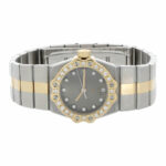 Chopard St. Moritz Ref. 8024 Stahl/Gold Diamond Dial+Bezel 1990’s Vintage Watch - Bild 4 Vorschau