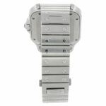 Cartier Santos Certified Ref. W4SA0006 Stahl Diamond Factory Setting Full Set 2022+Krokoband - Bild 10 Vorschau