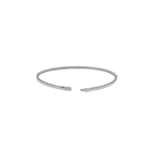 Flexi Riviérearmband Weißgold 585 / 14K mit ca. 1ct Diamanten - Bild 5 Vorschau