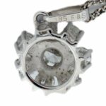 „Blütenform“ Anhänger Weißgold 585 / 14K mit ca. 0,75ct Diamanten - Bild 5 Vorschau