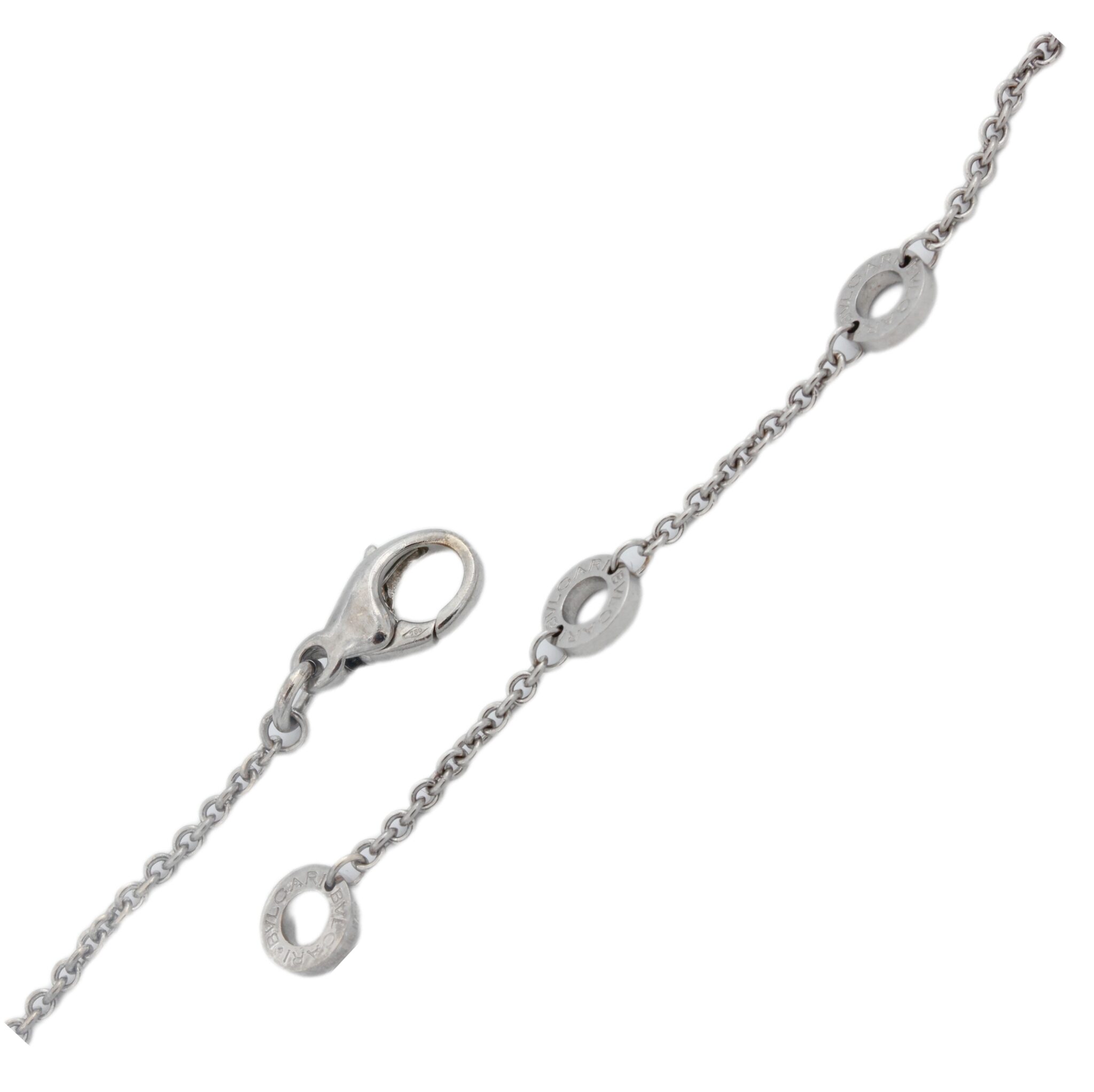 Bulgari „Parentesi“ Kette 46cm Weißgold 750/ 18K BVLGARI - Bild 4