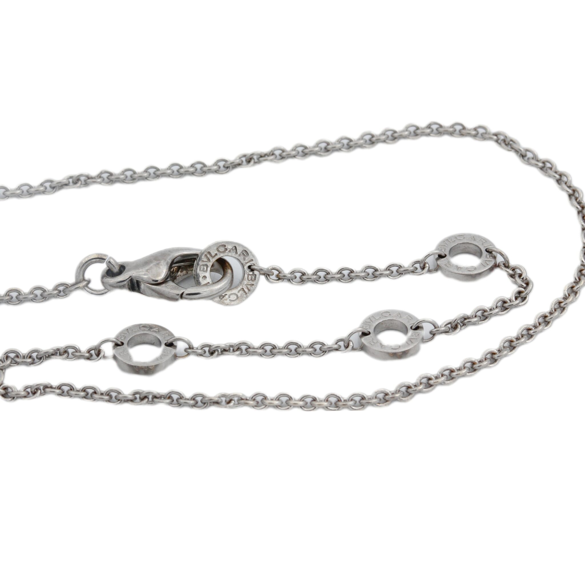 Bulgari „Parentesi“ Kette 46cm Weißgold 750/ 18K BVLGARI - Bild 6