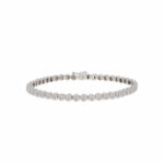 Armband Weißgold 585 / 14K mit insgesamt 0,5ct Diamanten Vorschau