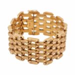 Teppicharmband 19,5cm Roségold 750/ 18K ca. 1960/70 Vorschau