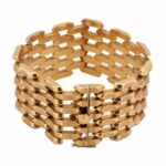 Teppicharmband 19,5cm Roségold 750/ 18K ca. 1960/70 - Bild 3 Vorschau