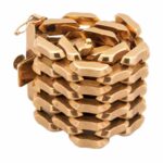 Teppicharmband 19,5cm Roségold 750/ 18K ca. 1960/70 - Bild 8 Vorschau