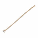 Tennisarmband Gelbgold 750 / 18K mit ca. 2ct Diamanten - Bild 3 Vorschau