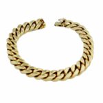 Massives Panzerarmband Gelbgold 585 / 14K - Bild 2 Vorschau
