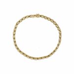 Tennisarmband Gelbgold 585 / 14K mit ca. 5,3ct Diamanten - Bild 2 Vorschau