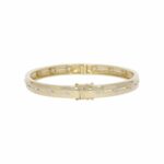 Armreif Gelbgold 750 / 18K mit ca. 0,5ct Diamanten - Bild 2 Vorschau